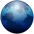 Blue globe artwork, distributed with the source code, and is explicitly not protected as a trademark[297]