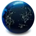 The 2011 Nightly logo, used to represent nightly builds of pre-alpha versions
