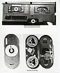 Magnetic wire drives and cartridges