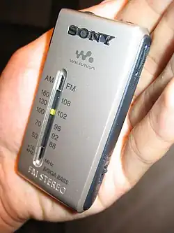 AM/FM Stereo Walkman SRF-S84