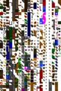 A texture atlas for a video game