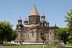 Etchmiadzin Cathedral, first cathedral in the world, the mother church of all Armenians