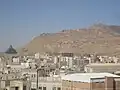 Jabal Nuqm or Jabal Nuqum in the area of Sana'a. Local legend has it that after the death of Noah, his son Shem built the city at the base of this mountain.[12]