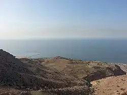 Persian Gulf coastline in Kangan County