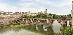 View of the episcopal city of Albi