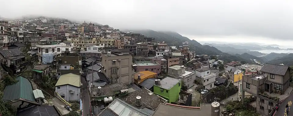 Panorama of the village