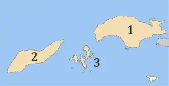 Municipalities of Ikaria and Samos