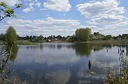 View of the village of Alabukhino.
