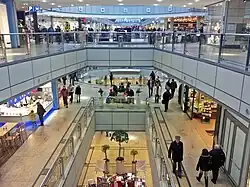 The "Allee-Center" shopping complex is one of seven shopping centres.