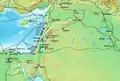Levantine trade routes 1300 BCE