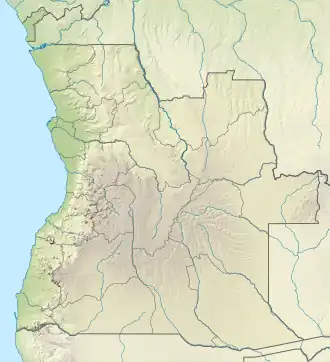 Serra da Chela is located in Angola