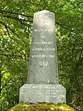 Memorial of the Battle of Bléneau (1652), erected in 1875