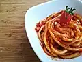 Bucatini all'amatriciana