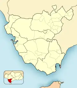 Cape Trafalgar is located in Province of Cádiz