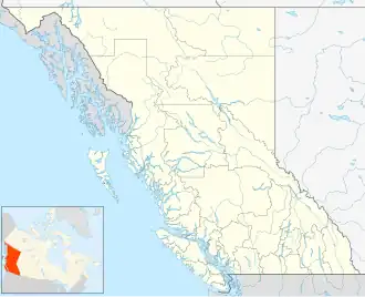 Laketon is located in British Columbia