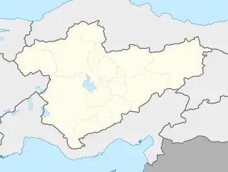 Odunpazarı is located in Turkey Central Anatolia