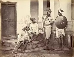 Rajputs in Delhi (1868)