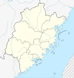 Huangqi is located in Fujian