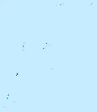 Bajo Nuevo Bank is located in San Andrés y Providencia