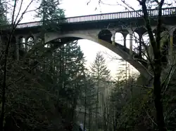 Shepperd's Dell Bridge on the Historic Columbia River Highway