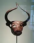 Bull's head, made of copper in the early period of Dilmun (ca. 2000 BC), Bahrain