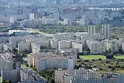 Lasnamäe seen from the air.