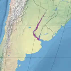 Paraná flooded savanna