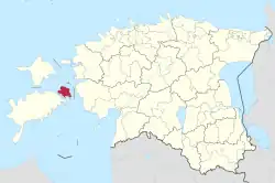 Muhu Parish within Saare County