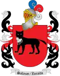 Coat of arms of Salazar Valley