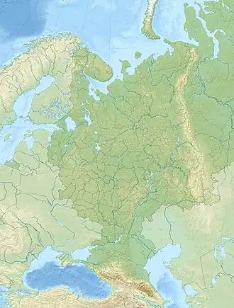 Volga Upland is located in European Russia