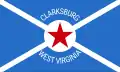 Flag of Clarksburg, West Virginia