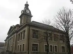Franklin County Courthouse in Brookville Historic District