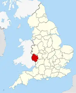 Herefordshire within England