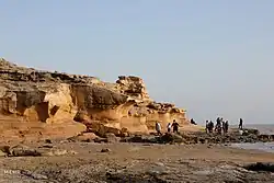 Beach at the city of Emam Hasan