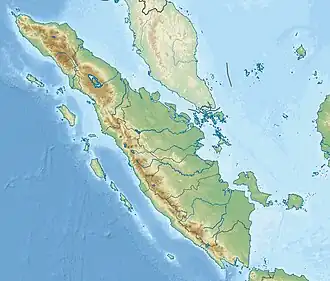 Rupat Strait is located in Sumatra