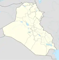 Iraq is located in Iraq