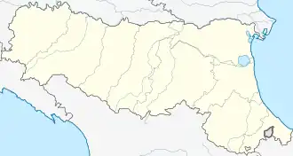 Cento is located in Emilia-Romagna