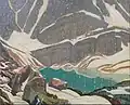 J. E. H. MacDonald painting of Lake Oesa (1932).