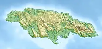 Jamaica is located in Jamaica