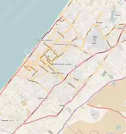 Rimal is located in Gaza City