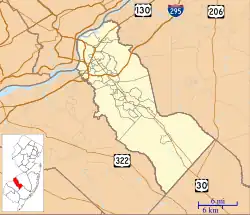 Tavistock is located in Camden County, New Jersey