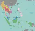 Map of Southeast Asia