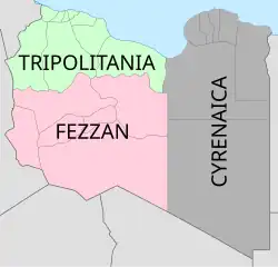 Cyrenaica as an administrative unit. It included all of eastern Libya from 1911 to 1963: Italian Cyrenaica from 1911 to 1937 and the Cyrenaica province until 1963.