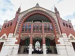 Mercat de Colon in Valencian Art Nouveau style
