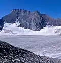 North aspect of Mt. Maude with Haig Glacier