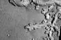 Nirgal Vallis Close-up, as seen by THEMIS.