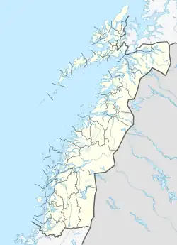 Sortland is located in Nordland