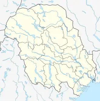 Vestfjorddalen is located in Telemark