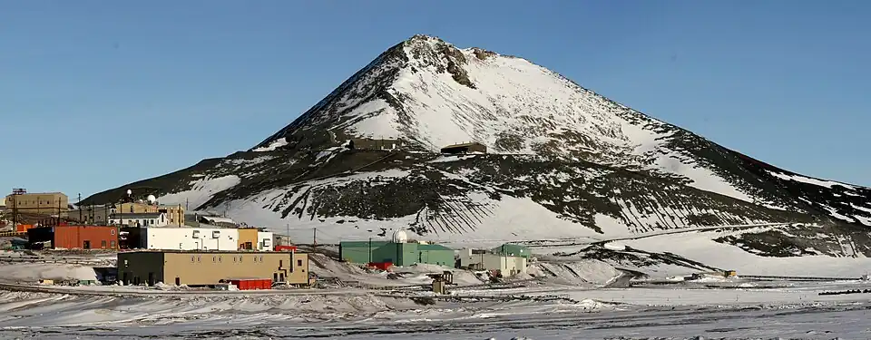 Observation Hill as seen from Hut Point