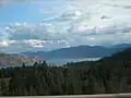 Clouds over Okanagan Lake